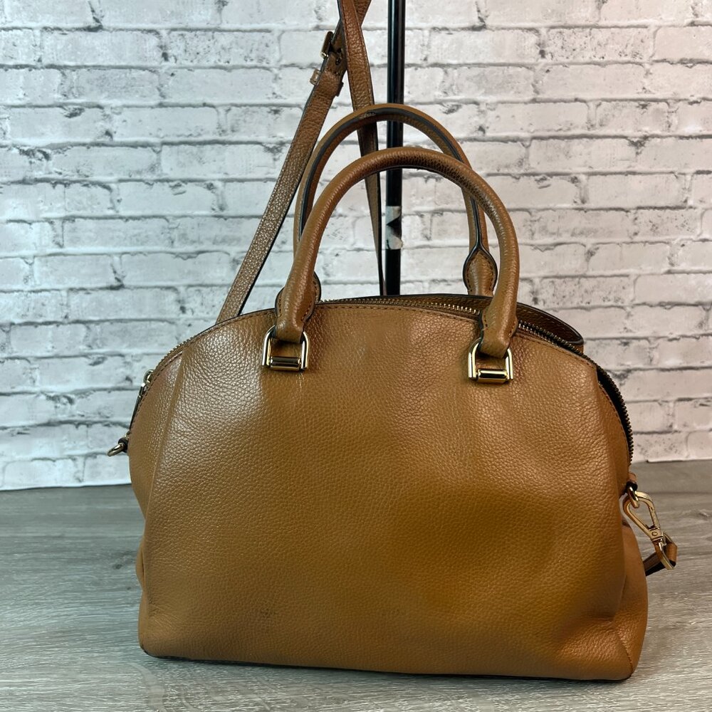 Michael Michael Kors Maxine medium pebbled leather dome satchel - Picture 4 of 8